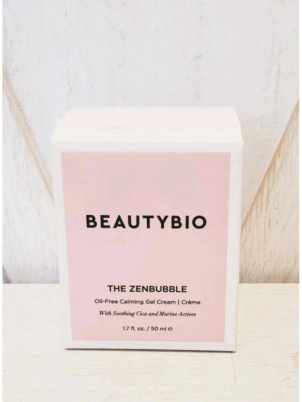 BeautyBio The Zenbubble Oil-Free Calming Gel Cream 1.7 oz / 50ml Sealed